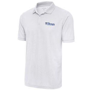 Men's Antigua  White Pennsylvania Quakers Legacy Pique Polo