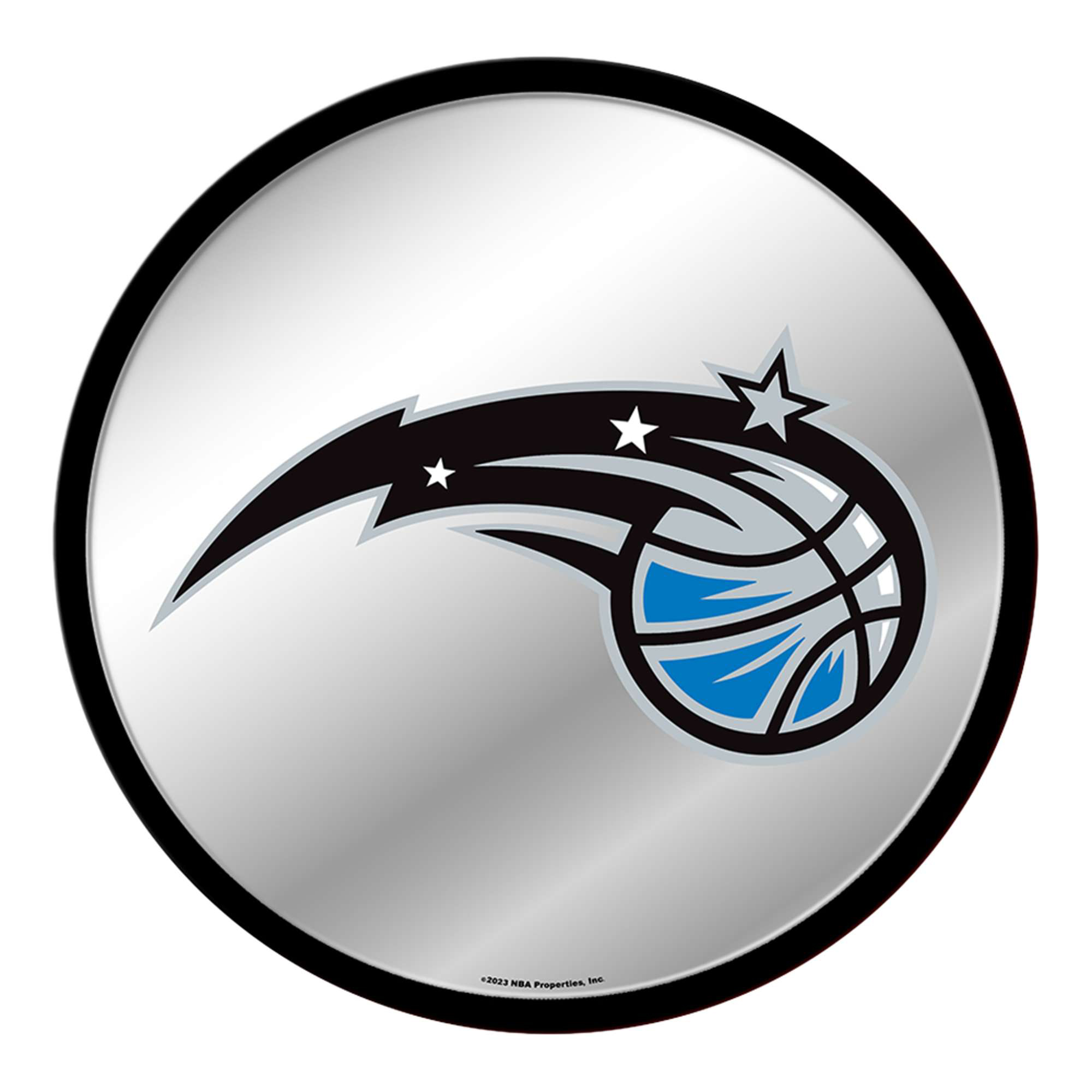 Orlando Magic 17.5" Modern Disc Mirrored Wall Sign