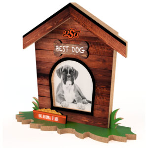 Oklahoma State Cowboys Dog House Photo Frame