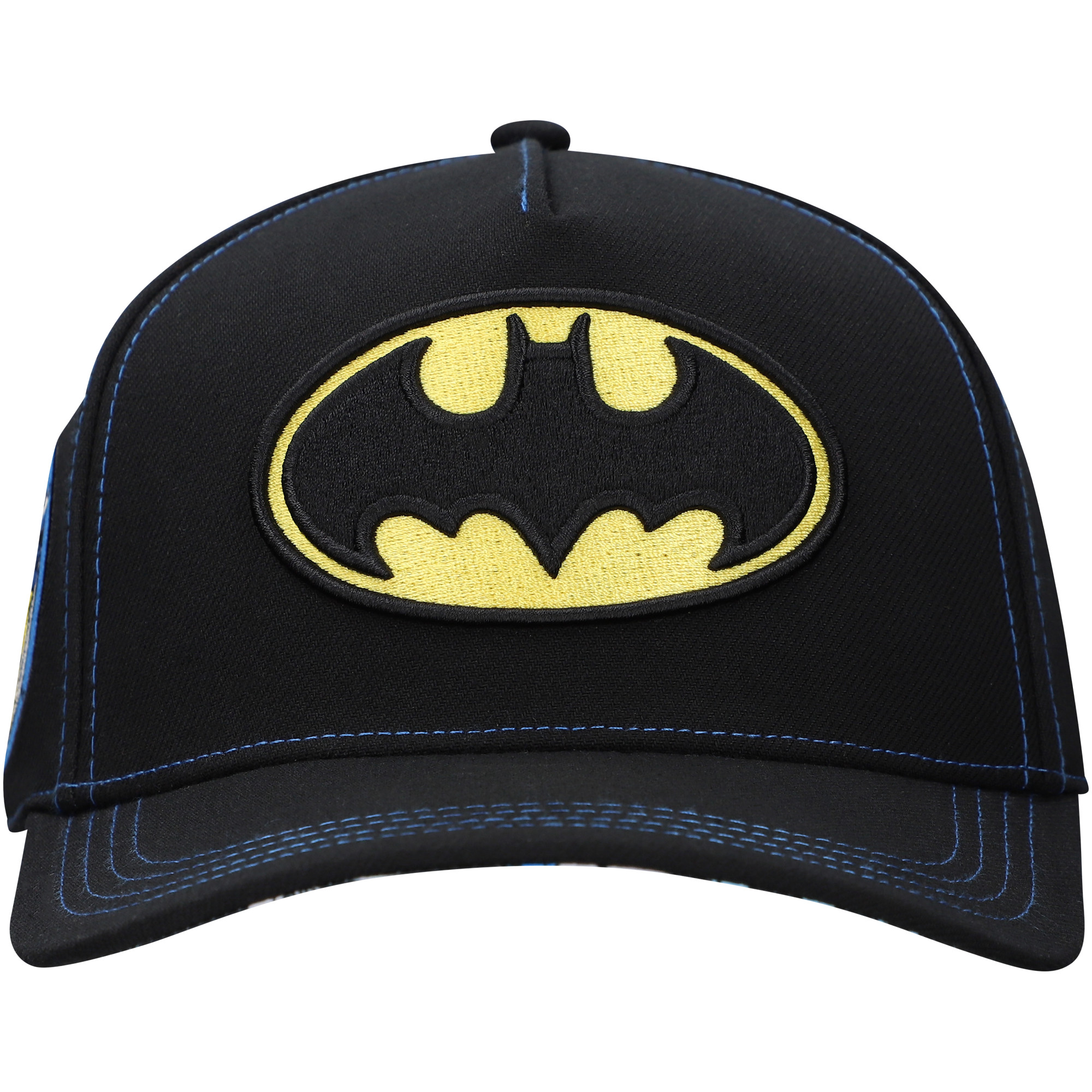 Men's Black Batman A-Frame Adjustable Hat - Image 3