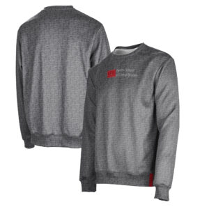 Men's ProSphere Heather Gray Boston University Pardee School of Global Studies Crewneck Pullover Sweatshirt