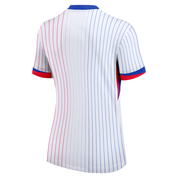 Women's Nike  White France National Team 2024 Away Replica Blank Jersey - Image 10