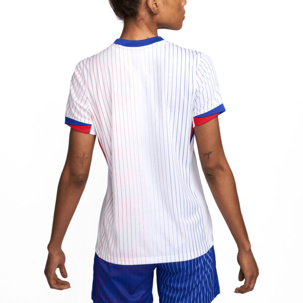 Women's Nike  White France National Team 2024 Away Replica Blank Jersey - Image 12