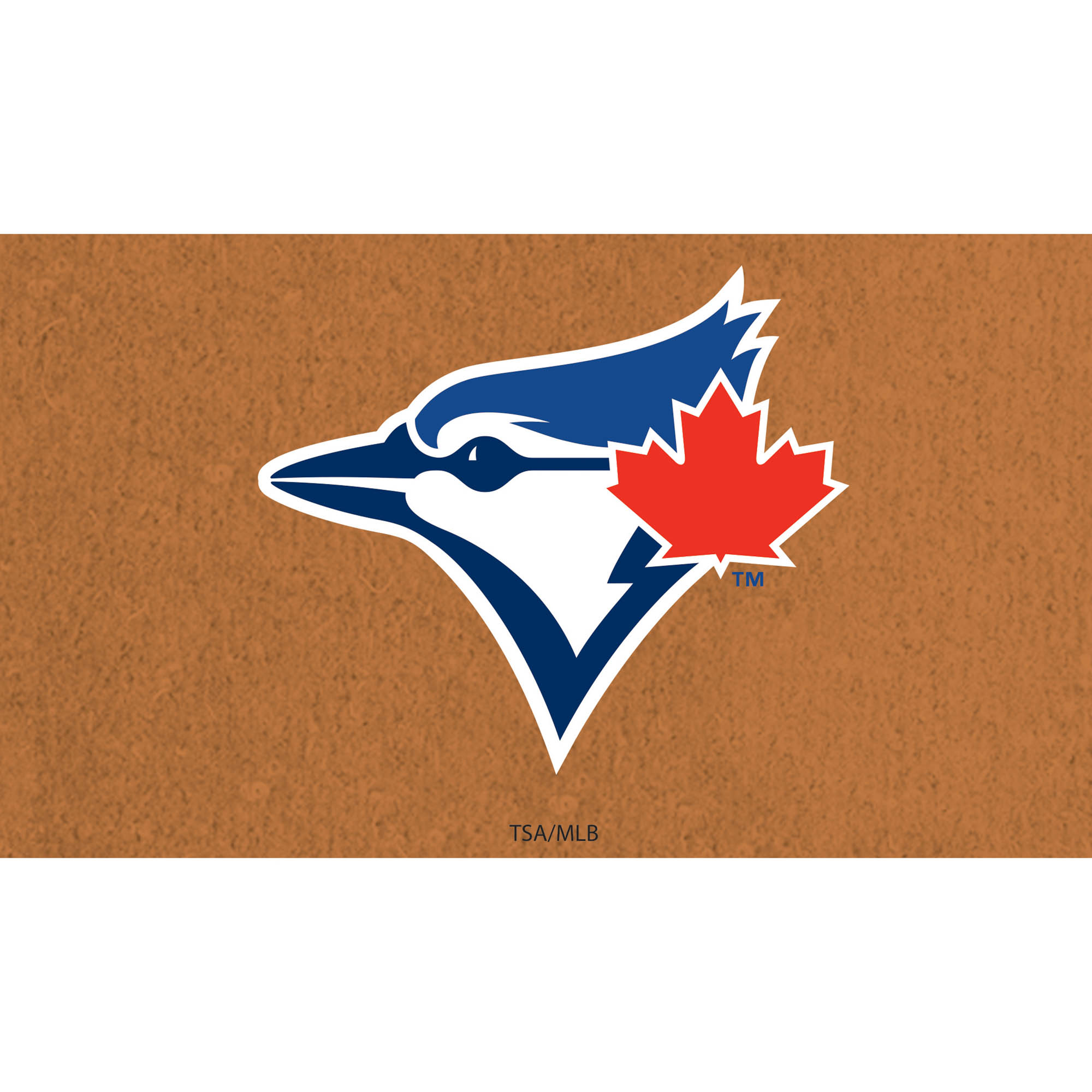 Toronto Blue Jays 28" x 16" Primary Logo Coir Mat