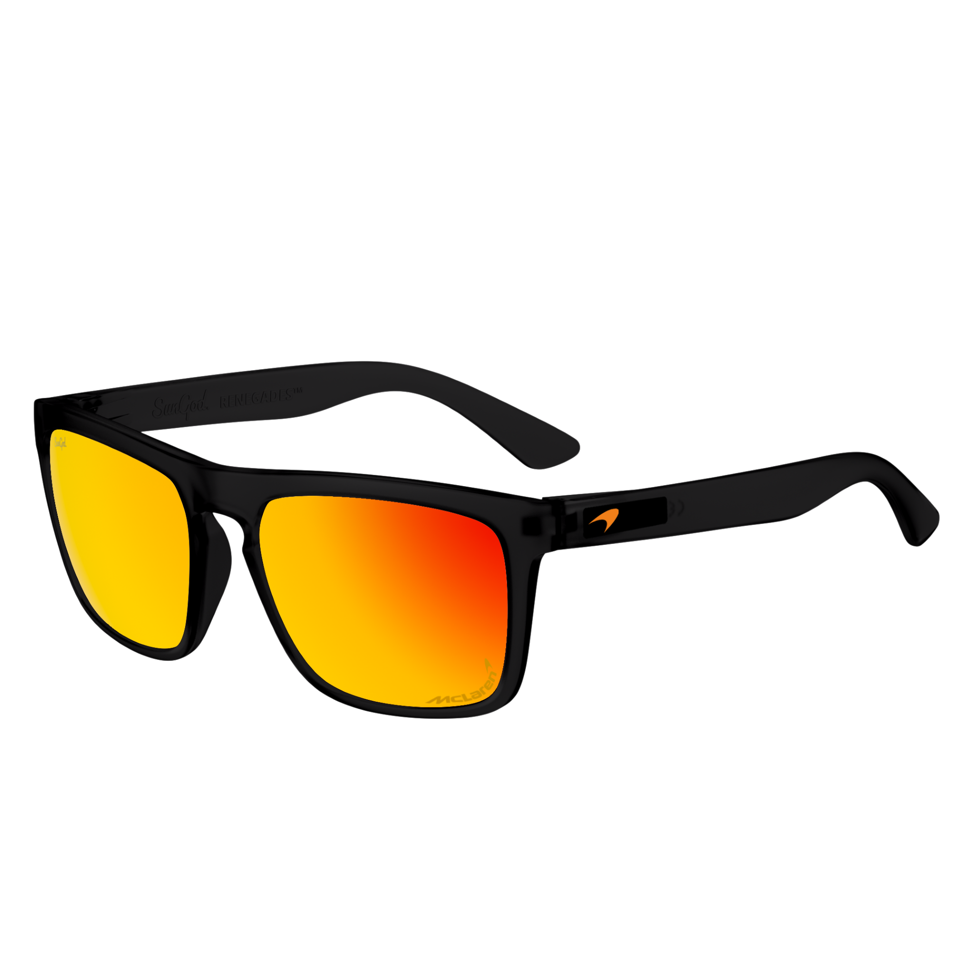 McLaren SunGod Renegades Core Sunglasses - Black/Fire