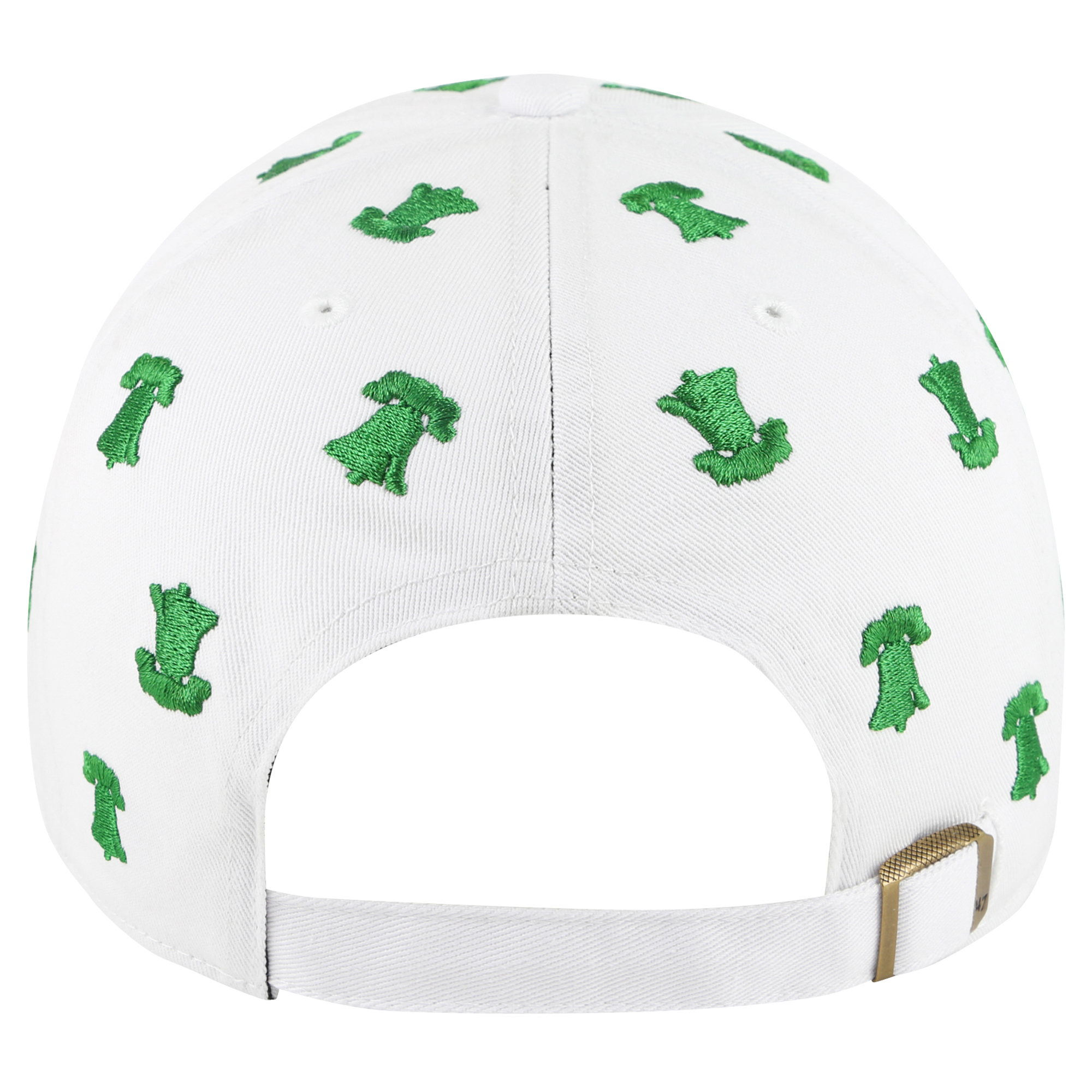 Women's '47 White Philadelphia Eagles Confetti Clean Up Adjustable Hat - Image 7