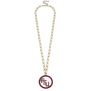 Women's Florida State Seminoles 32" Enamel Pendant Necklace