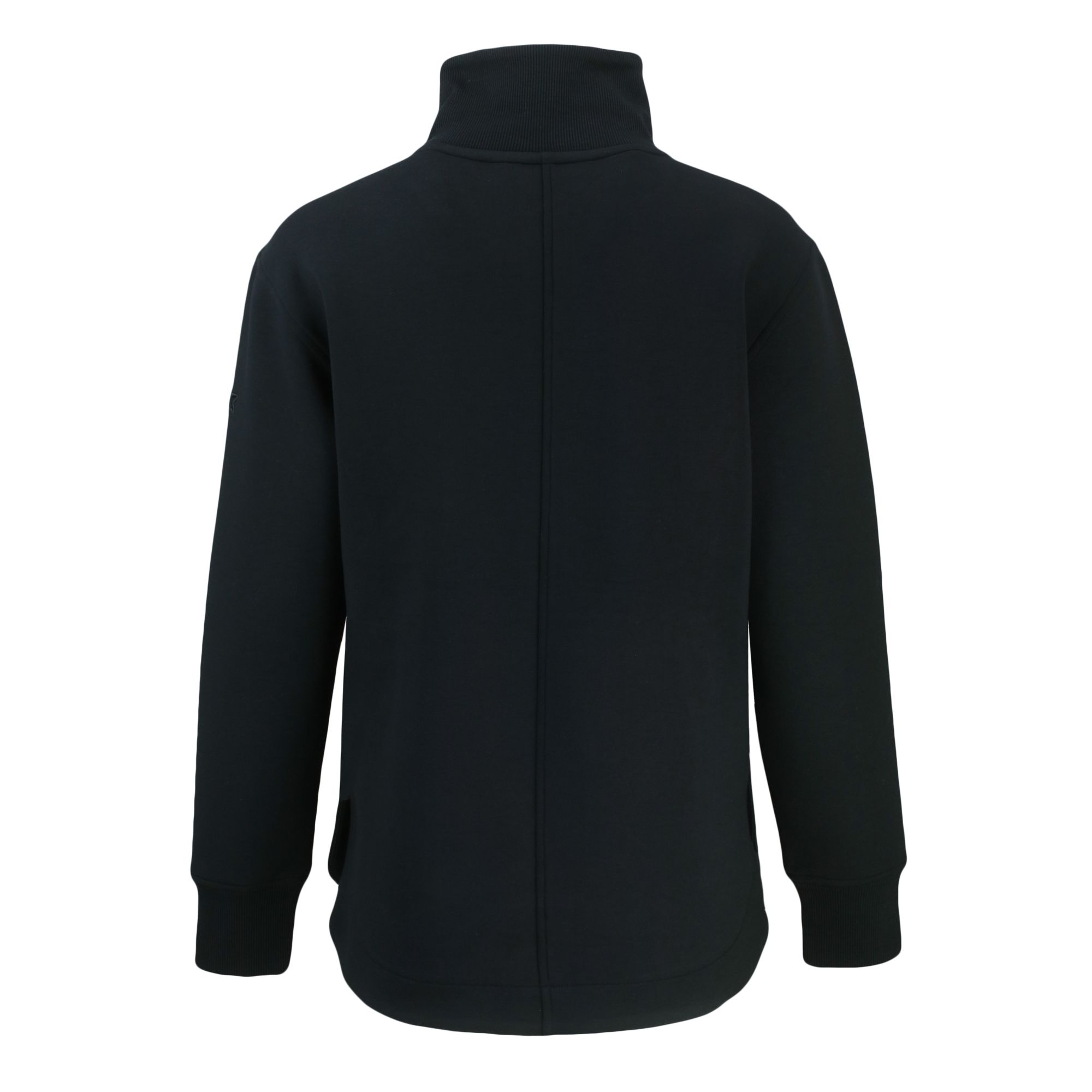 Women's Cutter & Buck Black Miami Dolphins Roam Eco Full-Zip Tri-Blend Recycled Jacket - Image 7
