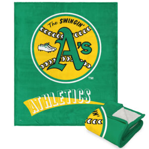 The Northwest Group Oakland Athletics 50” x 60” Cooperstown Collection Silk Touch Throw Blanket