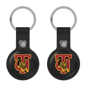 Keyscaper Black Tuskegee Golden Tigers  Two-Pack AirTag Holders