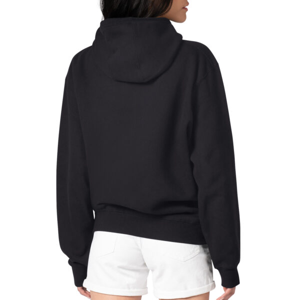 Women's G-III 4Her by Carl Banks Black Los Angeles Lakers Flowers Team Logo Graphic Fleece Pullover Hoodie - Image 5