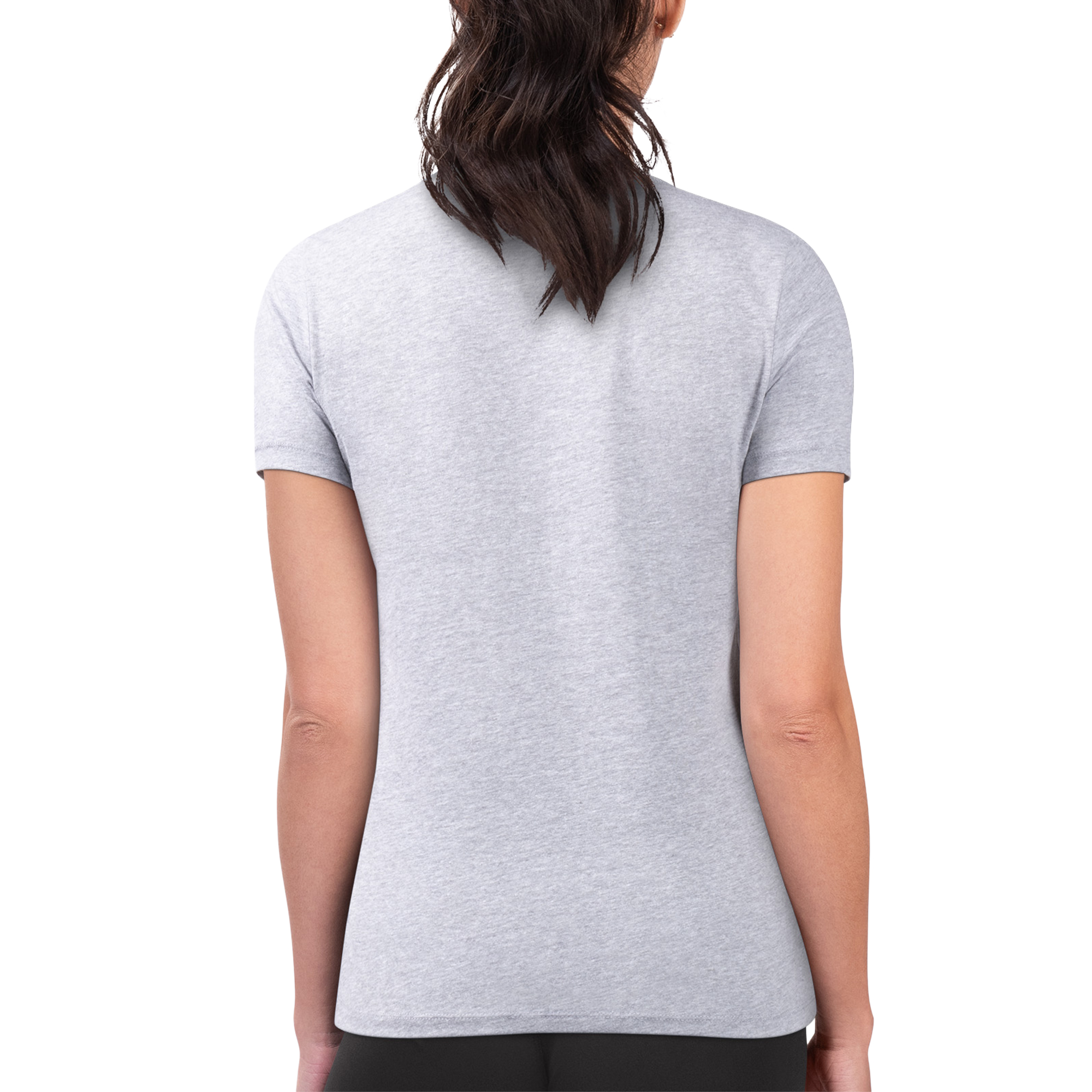 Women's G-III 4Her by Carl Banks Heather Gray Baltimore Orioles Flowers Graphic Fitted T-Shirt - Image 8