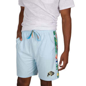 Men's Concepts Sport Light Blue Colorado Buffaloes Curate Knit Shorts