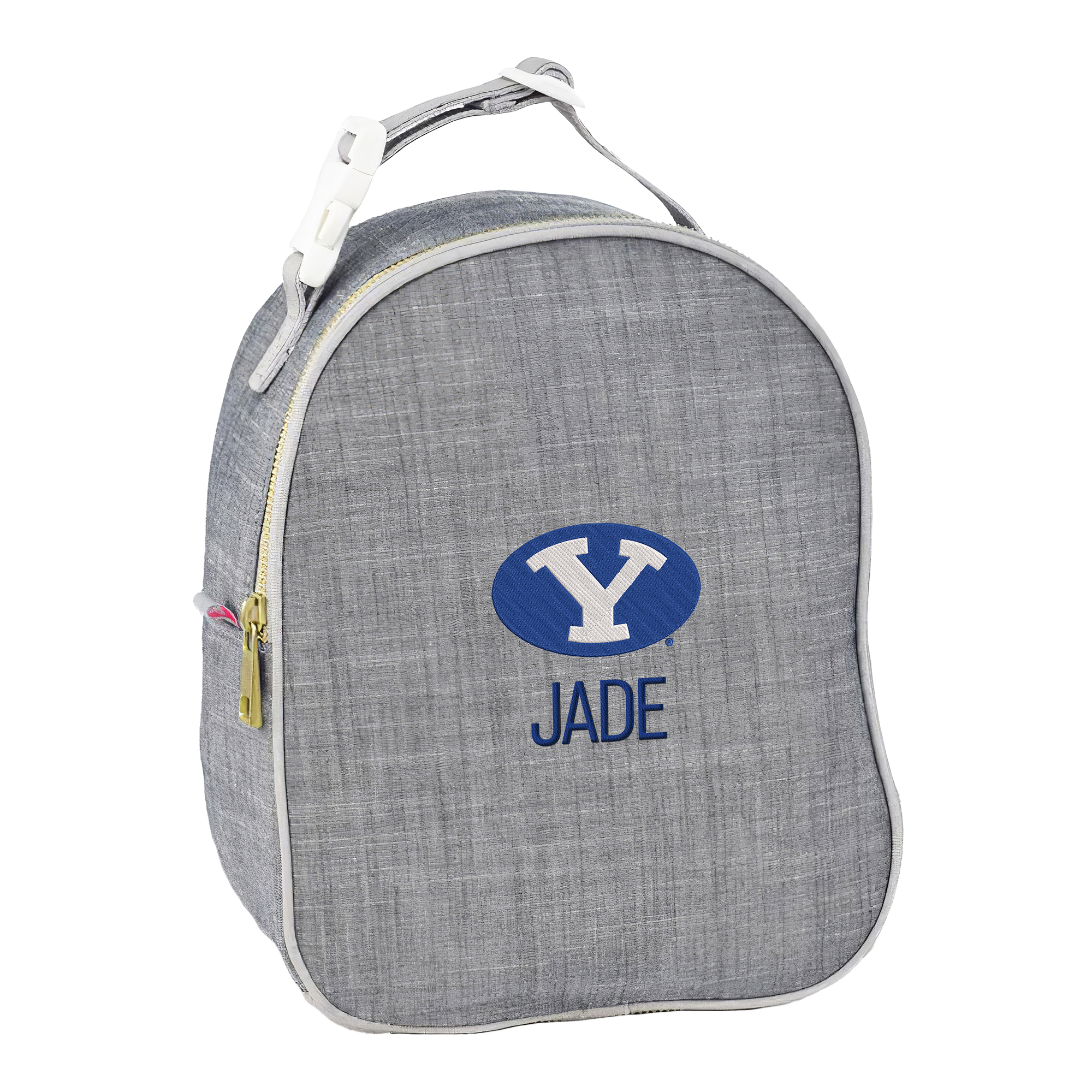 Youth Chad & Jake BYU Cougars Personalized Primary Logo Insulated Lunch Bag