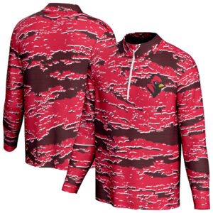 Men's ProSphere Red Gadsden State Community College Fortitude 2.0 Quarter-Zip Pullover