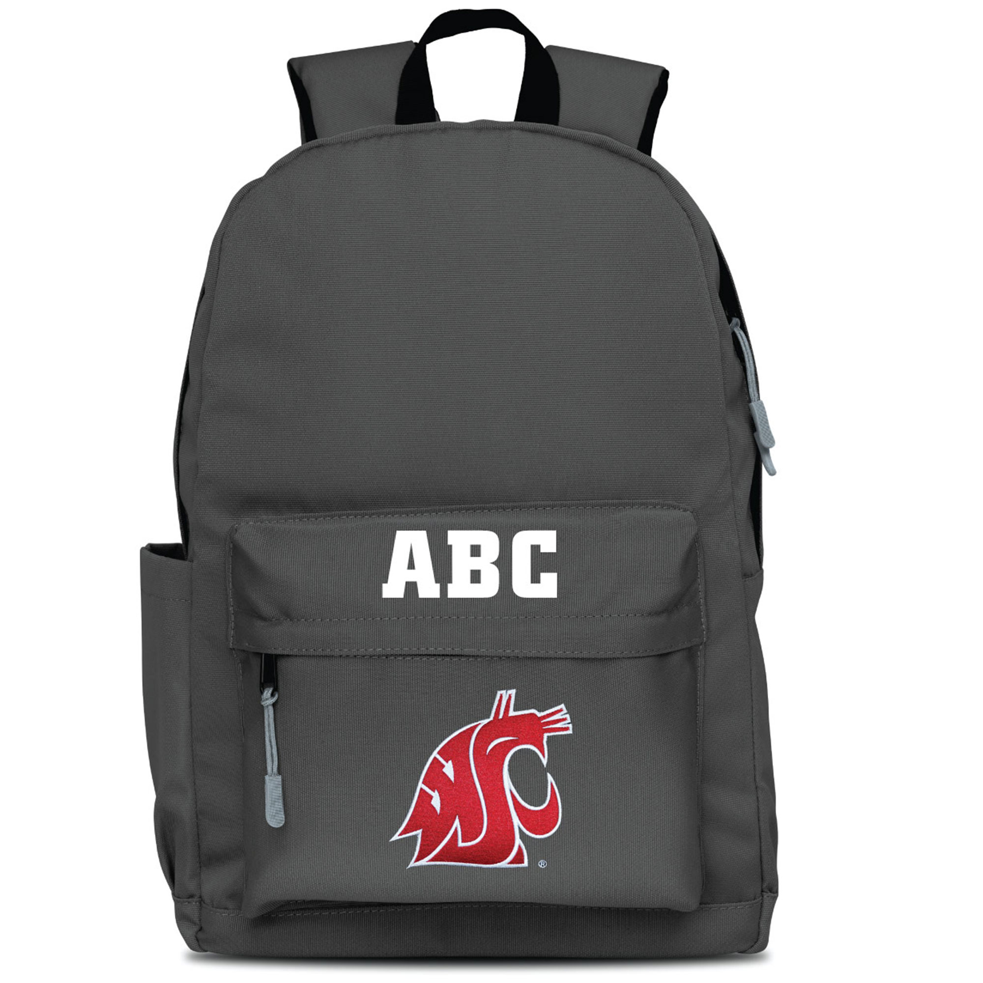 MOJO Gray Washington State Cougars Personalized Campus Laptop Backpack