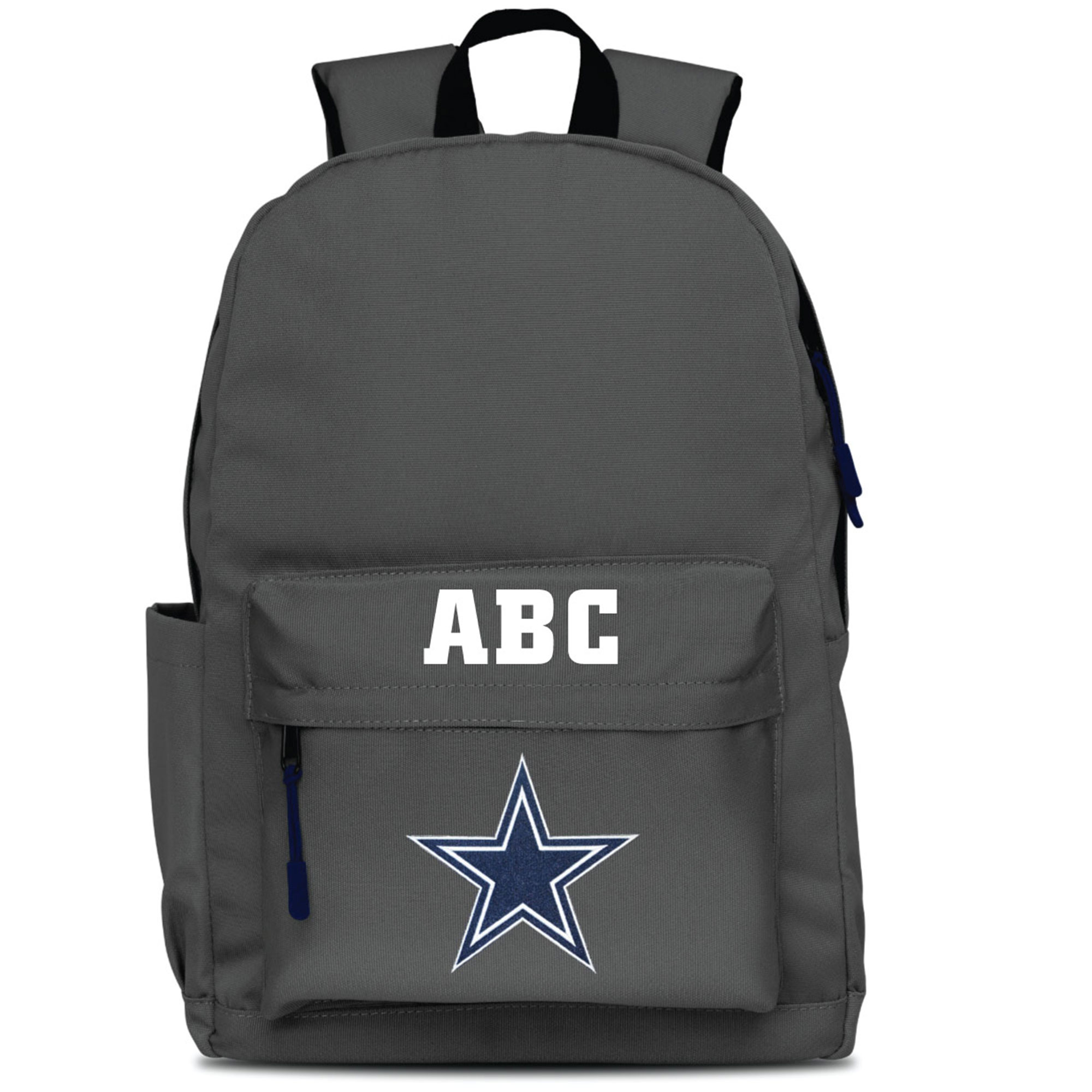 MOJO Gray Dallas Cowboys Personalized Campus Laptop Backpack