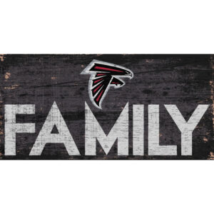 Atlanta Falcons 6'' x 12'' Family Sign
