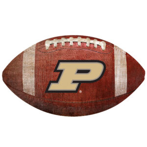 Purdue Boilermakers 12'' Football Sign