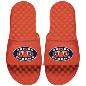 Men's ISlide Orange Auburn Tigers Logo Slide Sandals