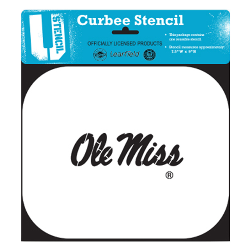 Ole Miss Rebels Curbee Stencil - Image 7