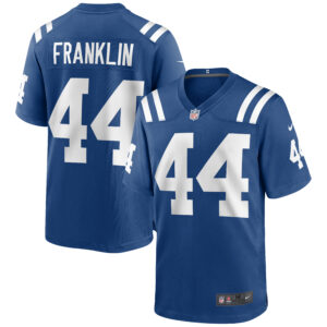 Men's Nike Zaire Franklin Royal Indianapolis Colts Game Jersey