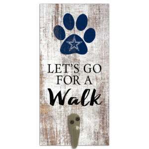 Dallas Cowboys 6'' x 12'' Leash Holder Sign