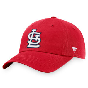 Men's Fanatics Red St. Louis Cardinals Core Adjustable Hat