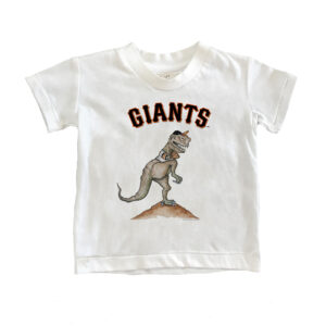 Infant Tiny Turnip White San Francisco Giants TT Rex T-Shirt