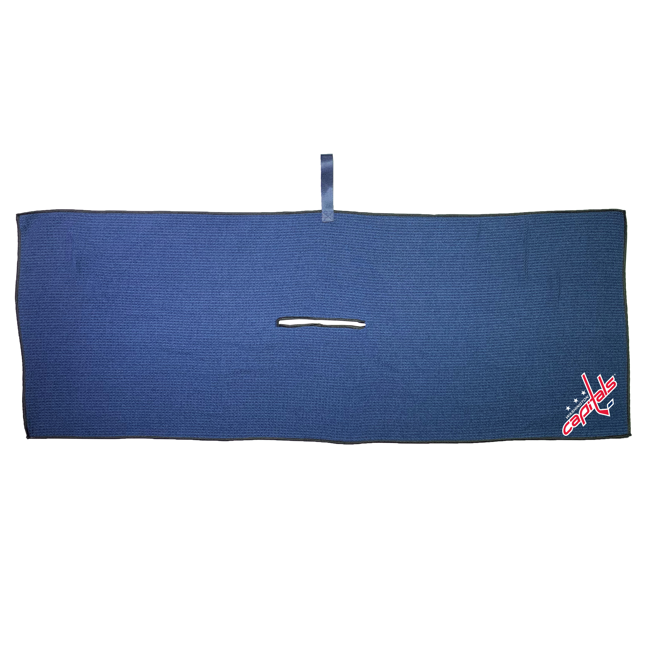Navy Washington Capitals 16'' x 40'' Microfiber Golf Towel - Image 2