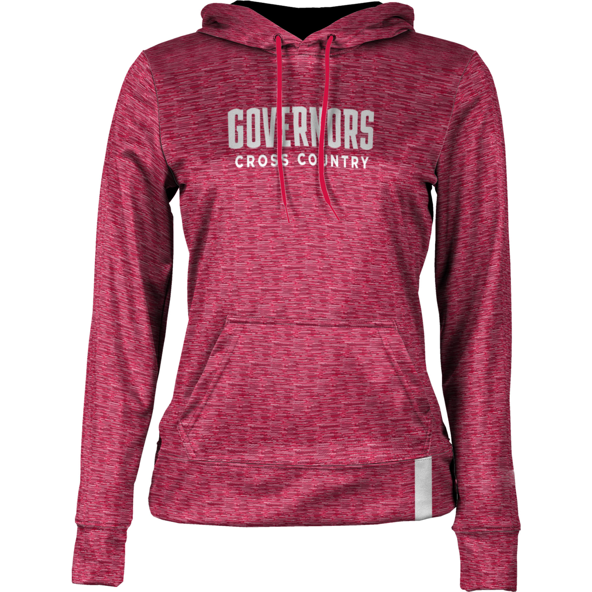 Women's Red Austin Peay State Governors Cross Country Pullover Hoodie - Image 6