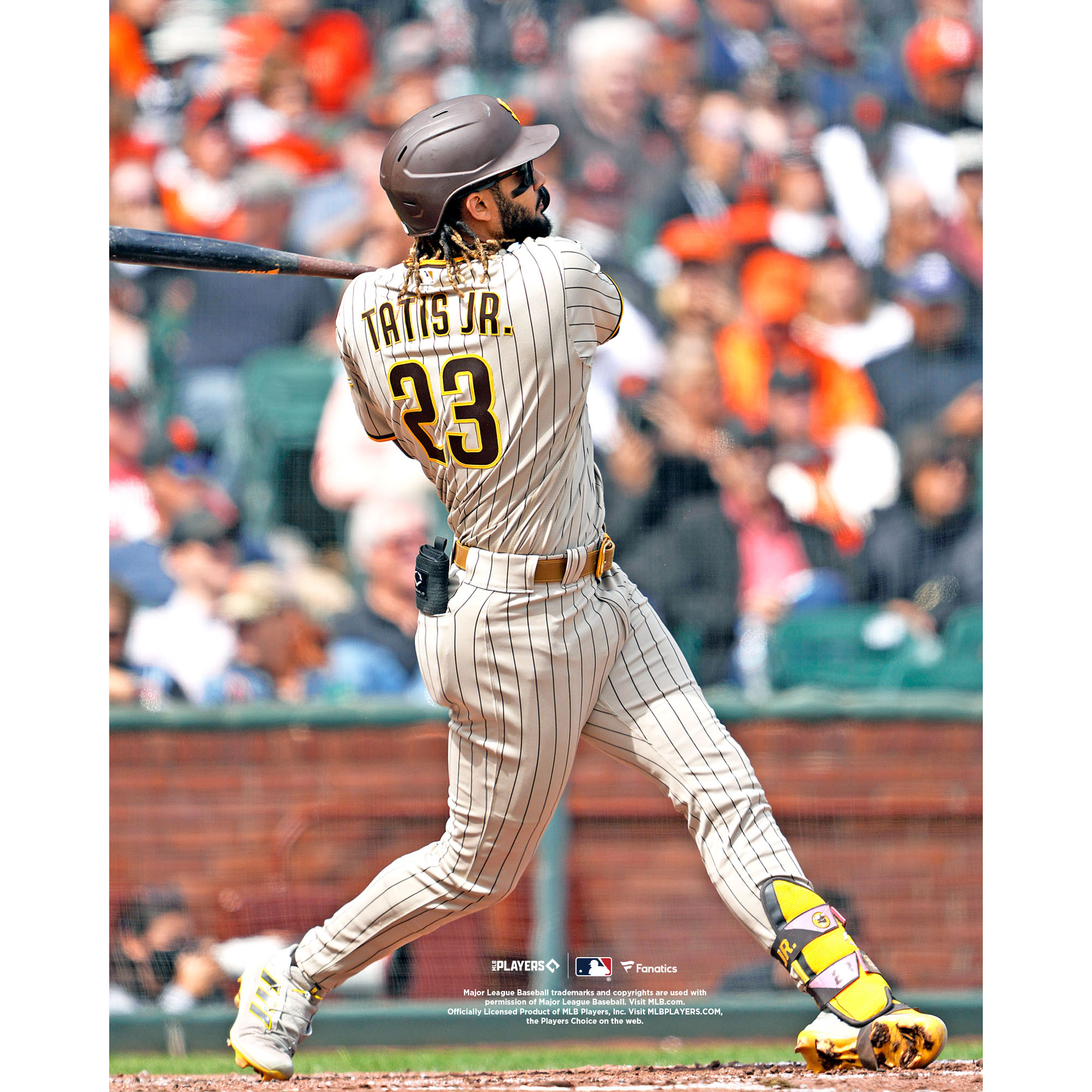 Fernando Tatis Jr. San Diego Padres Unsigned Solo Home Run Vertical Photograph