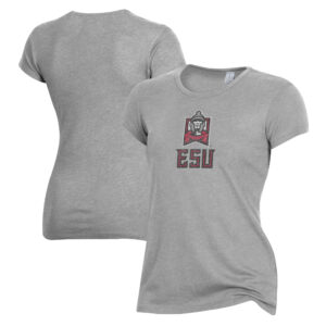 Women's Alternative Apparel Gray East Stroudsburg Warriors Keepsake T-Shirt