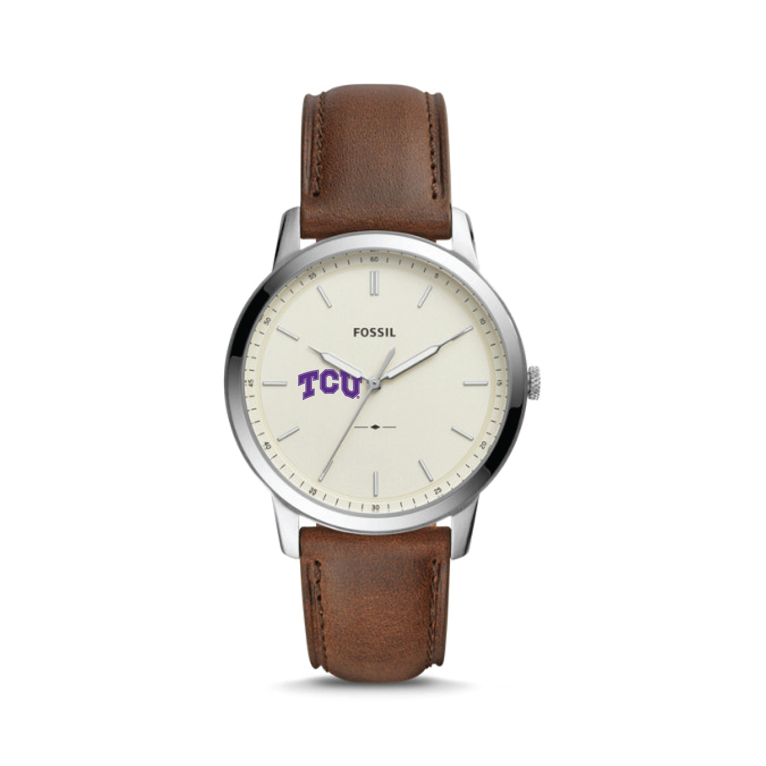 Fossil TCU Horned Frogs The Minimalist Leather Watch