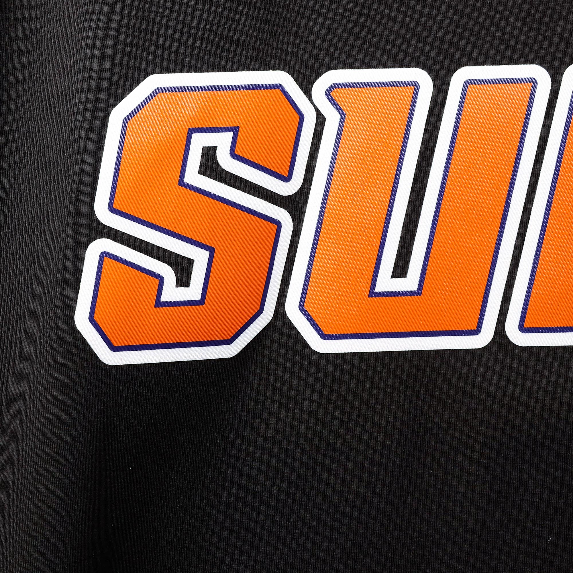 Men's Pro Standard Black Phoenix Suns Mesh Capsule Taping T-Shirt - Image 7