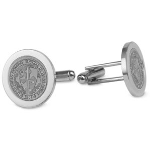 Silver Notre Dame of Maryland Gators Cufflinks