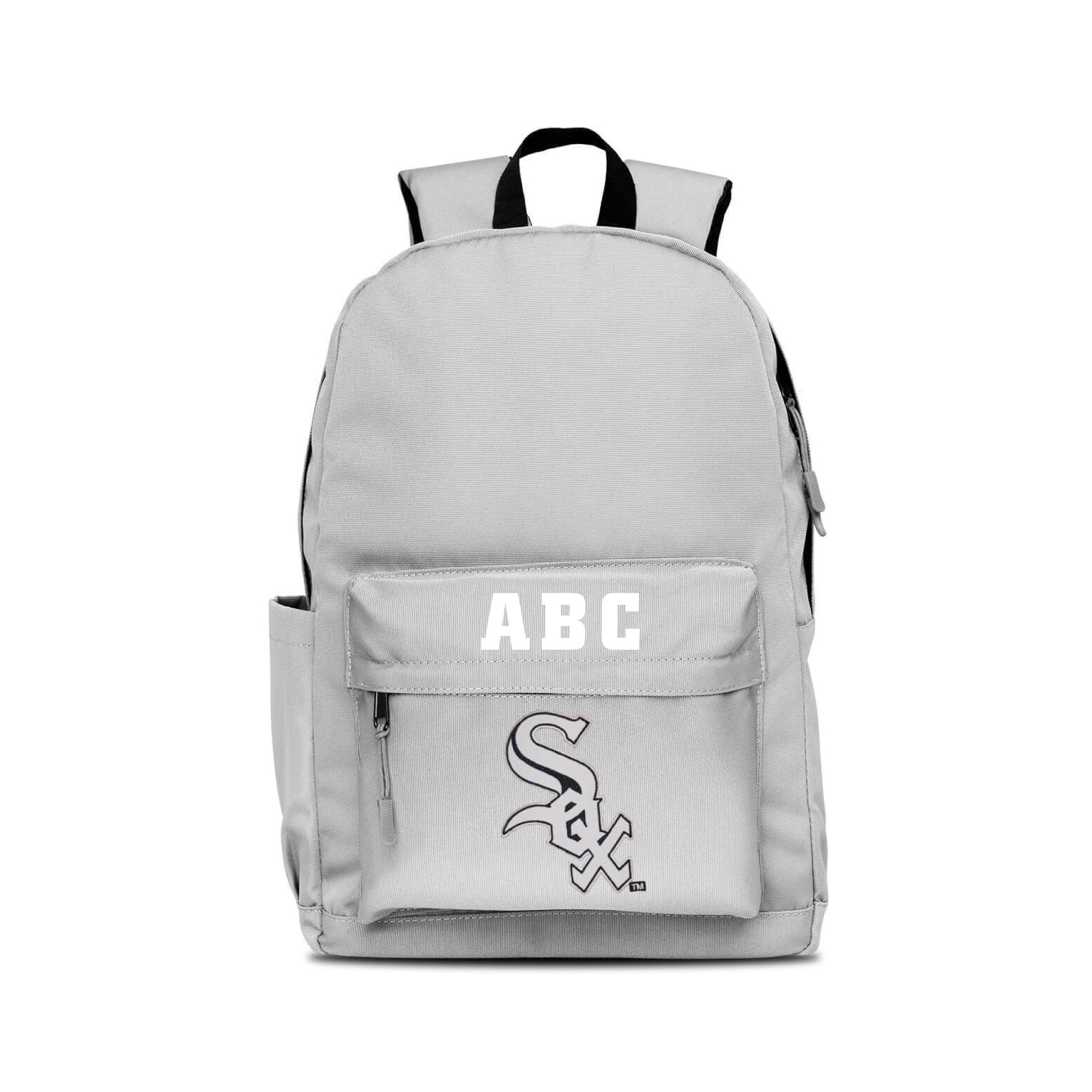 MOJO Gray Portland Trail Blazers Personalized Campus Laptop Backpack - Image 3