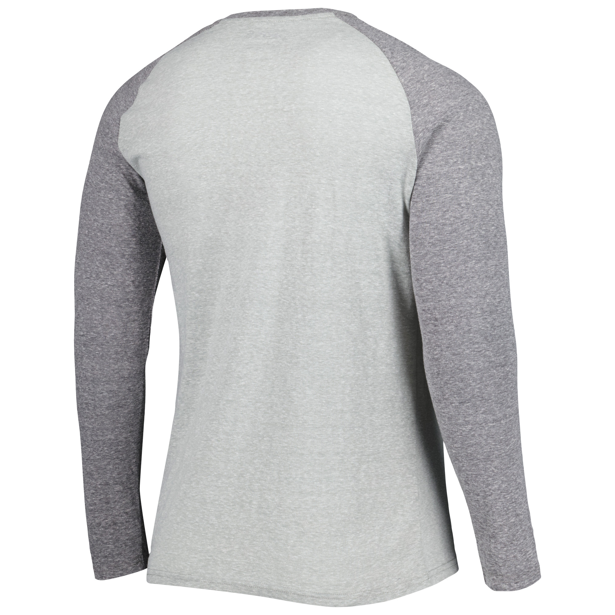 Men's Concepts Sport Heather Gray Arizona Cardinals Ledger Raglan Long Sleeve Henley T-Shirt - Image 7