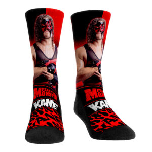 Unisex Rock Em Socks Kane Stare Down Crew Socks