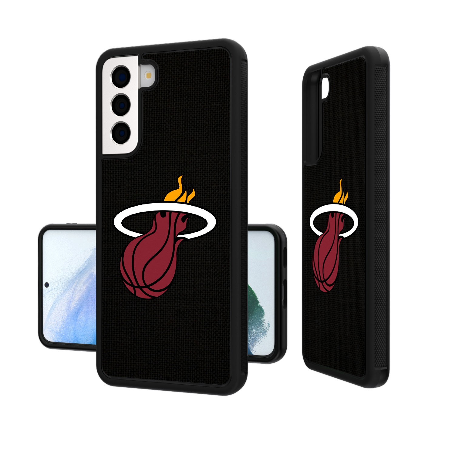 Miami Heat Solid Design Galaxy Bump Case