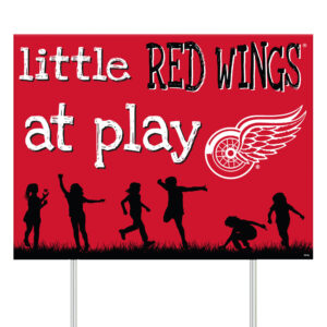 Detroit Red Wings 24" x 18" Little Fans At Play Yard Sign