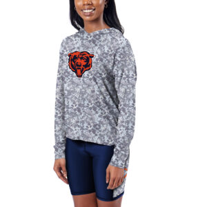 Women's Certo Navy Chicago Bears Session Pullover Hoodie