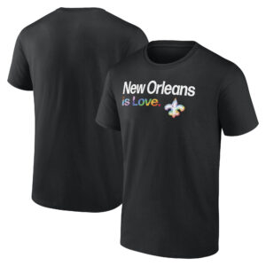 Men's Black New Orleans Saints City Pride Team T-Shirt