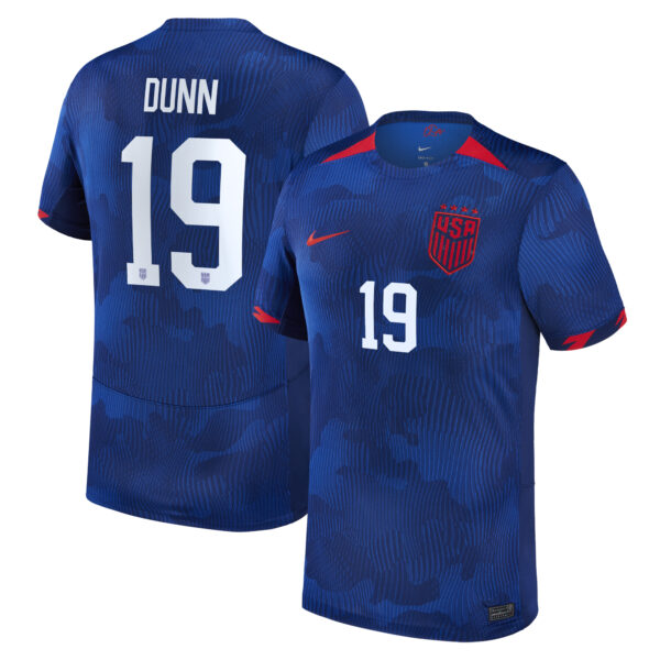 Men's Nike Crystal Dunn Royal USWNT 2023 Away Replica Jersey - Image 5