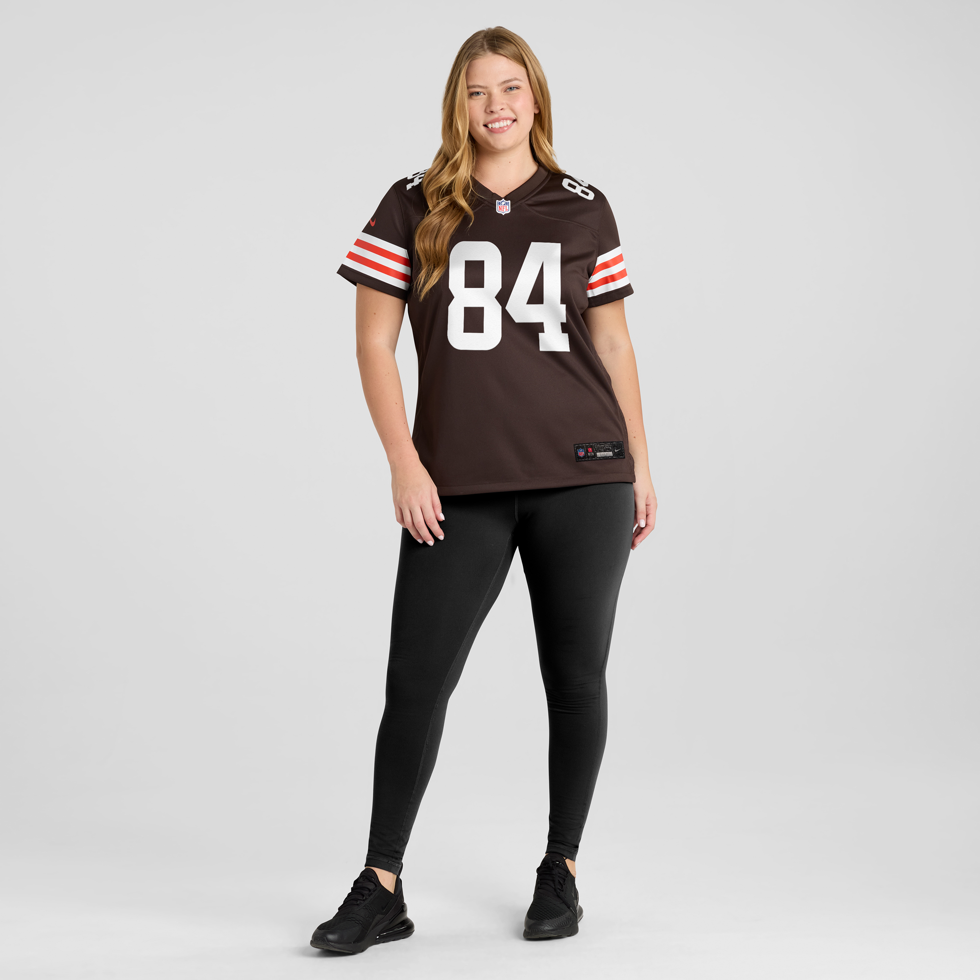 Women's Nike Jordan Akins Brown Cleveland Browns Game Player Jersey - Image 13