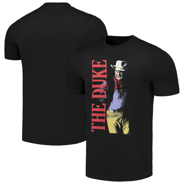 Men's Black John Wayne The Duke T-Shirt