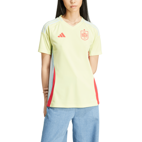 Women's adidas  Yellow Spain National Team 2024 Away Replica Jersey