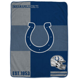 Pegasus  Indianapolis Colts 60" x 80" Sherpa Throw Blanket