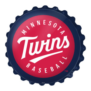 Minnesota Twins 19'' x 19'' Bottle Cap Wall Sign
