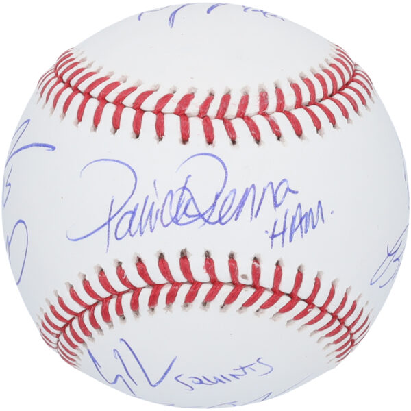 The Sandlot Cast Autographed Baseball with Multiple Inscriptions featuring Tom Guiry, Patrick Renna, Chauncey Leopardi, Marty York and More! - 8 Signatures Total - Image 8